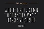 The National | Condensed Type Family