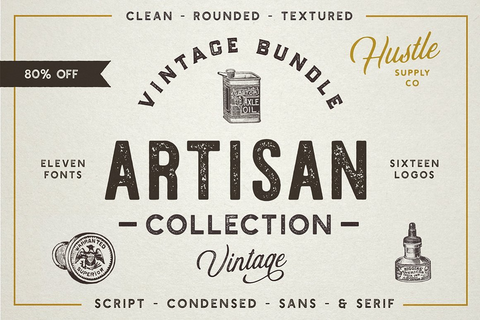 SALE | The Bestseller's Font Bundle