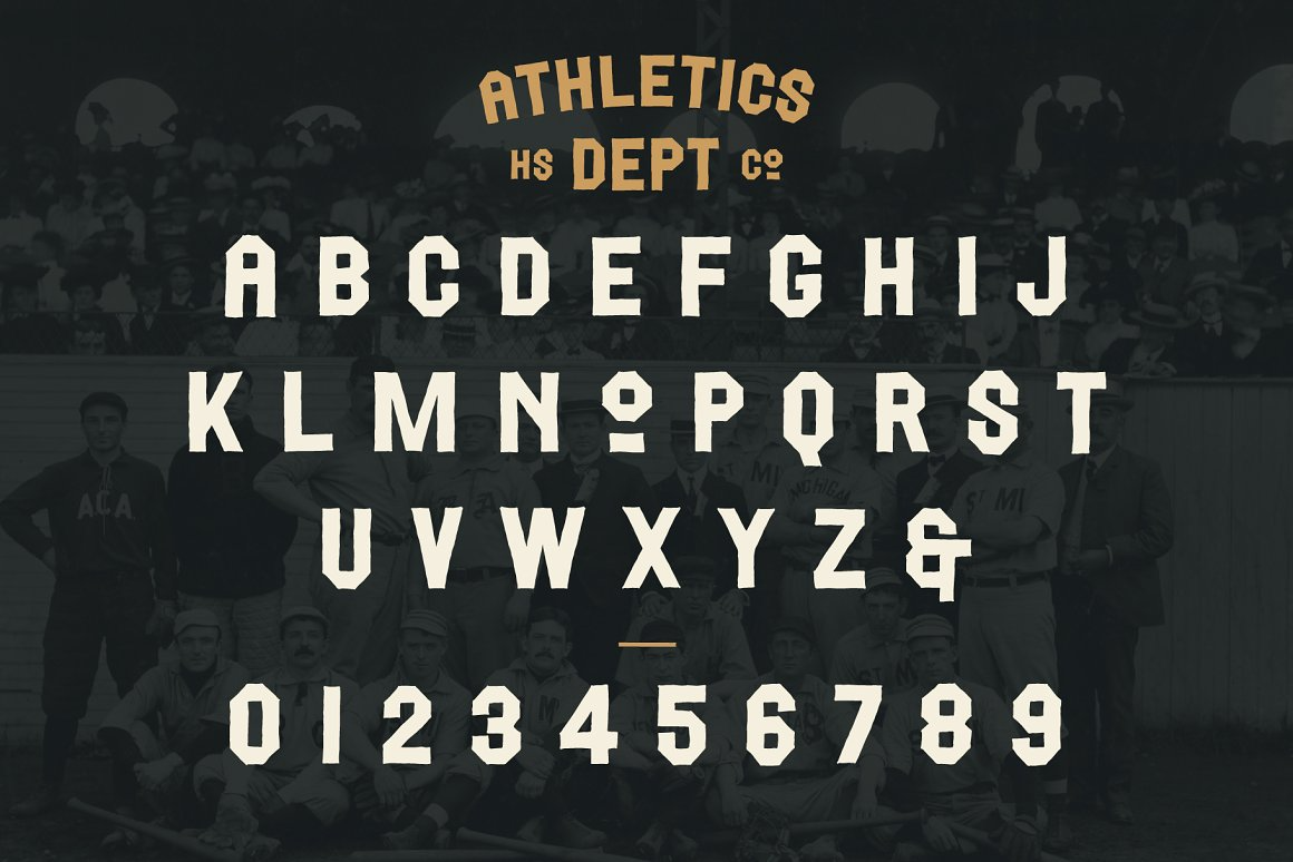 The Athletics Dept - Hand Drawn Font – Pixel Surplus