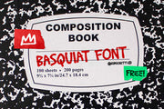 Basquiat - Free Hand Drawn Font