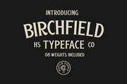 Birchfield | A Vintage Spur Serif