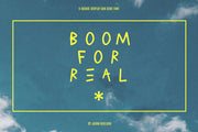 Boom For Real - Free Experimental Display Font