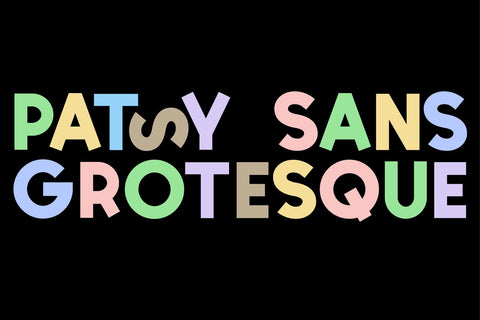 Patsy Sans Grotesque - Free Font