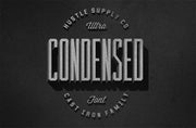 Cast Iron - Ultra Condensed Vintage Font Family