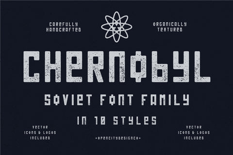 Chernobyl - Soviet Font Family