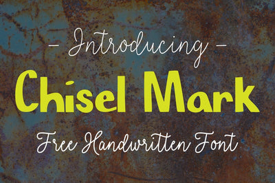 Chisel Mark - Free Font - Pixel Surplus