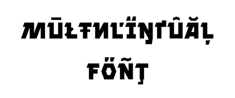 Clickuper - Free Sharp Display Font