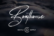 Boathouse - Signature Brush Font