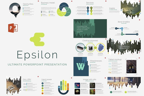 Epsilon - Free Powerpoint Template