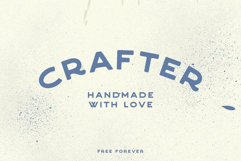 Crafter - Free Vintage Font