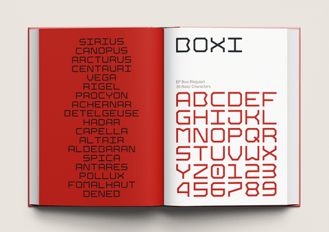 EP Boxi - Free Monospaced Typeface