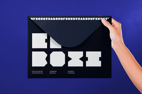 EP Boxi - Free Monospaced Typeface