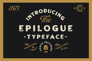 Epilogue - A Vintage Font