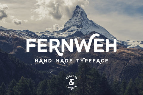 Fernweh - Handmade Typeface