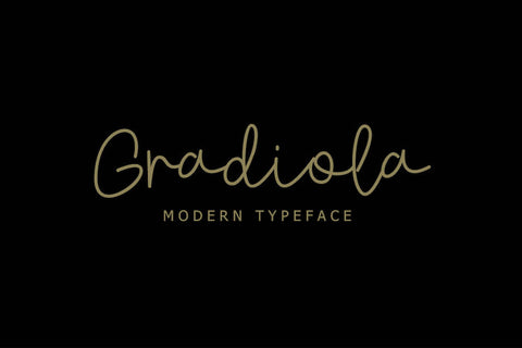 Gradiola - Free Beautiful Modern Script Font - Pixel Surplus