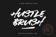 Hustle Brush - Flowing Brush Typeface