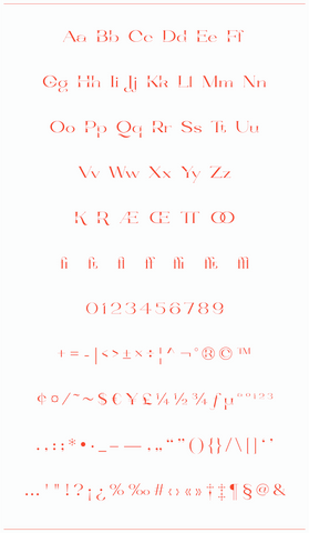 Fulgent - Free High Contrast Serif Font