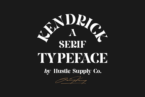 Kendrick Serif