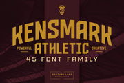 Kensmark 03 - Free Bold & Slanted Display Typeface - Pixel Surplus