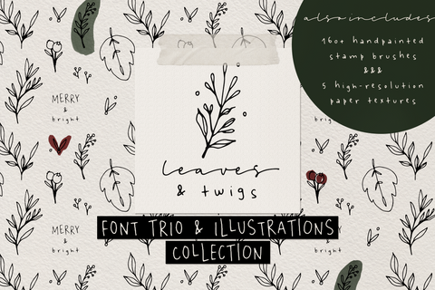 The Font & Illustrations Bundle