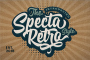 Specta - Free Retro Style Script Font - Pixel Surplus