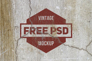 2 Free Vintage logo Mockups - Pixel Surplus