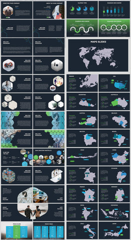 Free Modern Presentation Template - Pixel Surplus