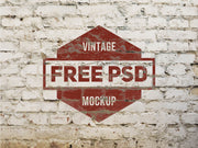 2 Free Vintage logo Mockups - Pixel Surplus