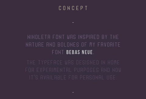 Nikoleta - Free Font - Pixel Surplus