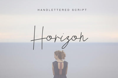 Horizon - Free Handlettered Script - Pixel Surplus