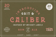 Grit & Caliber - Vintage Bundle