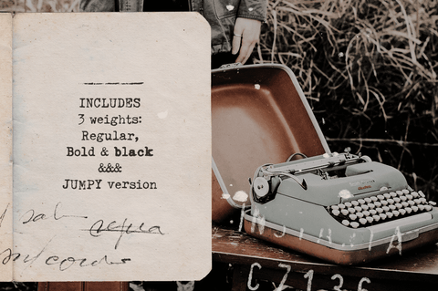The Ultimate Typewriter Font Bundle