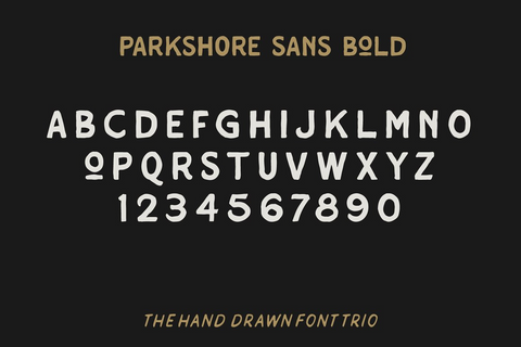 SALE | The Parkshore Font Collection