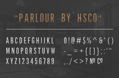 Parlour - Vintage Serif Display Font