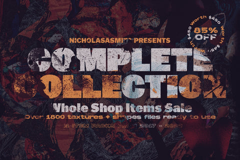 The Complete Textures Collection - 85% OFF