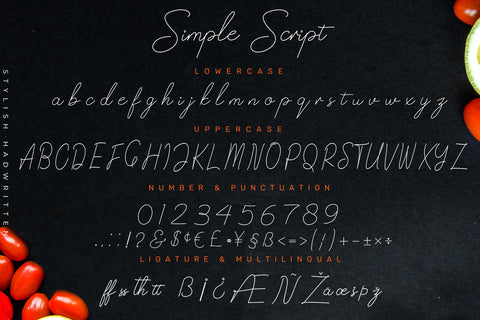Simple Script - Free Font