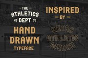 The Athletics Dept - Hand Drawn Font