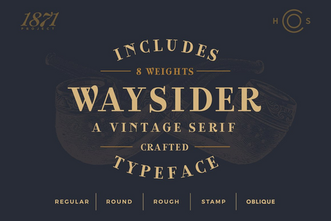 Waysider - A Vintage Serif