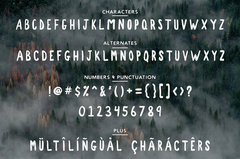 Westfalia SVG - Hand Painted Font