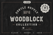 Woodblock Collection - Sans & Slab
